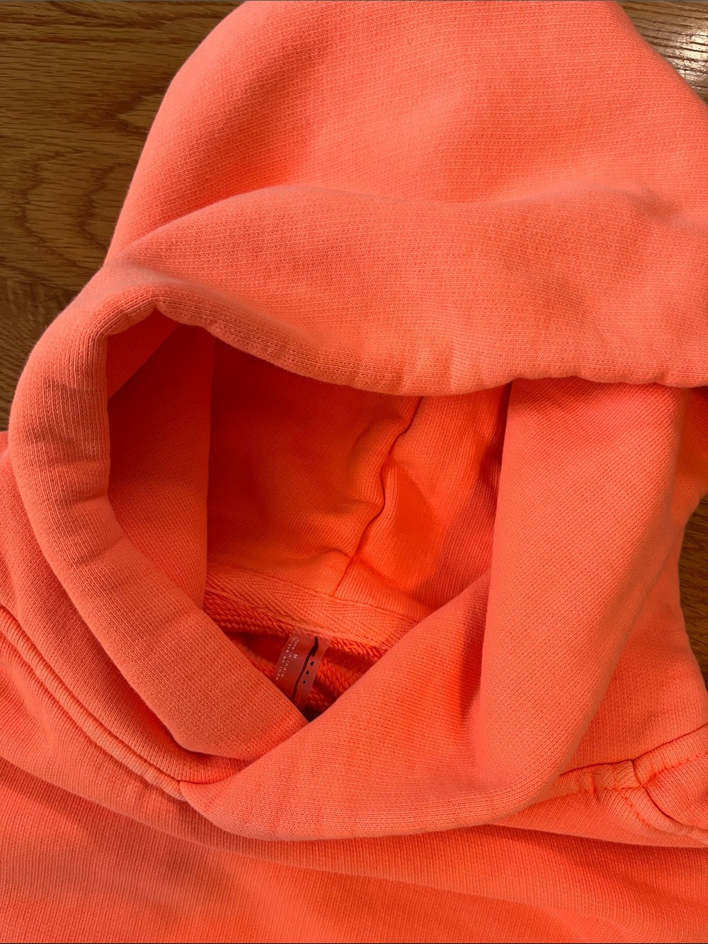 Free People Movement A Cut Above Flocked Buti Logo Hoodie Size Medium NWOT - Picture 10 of 15